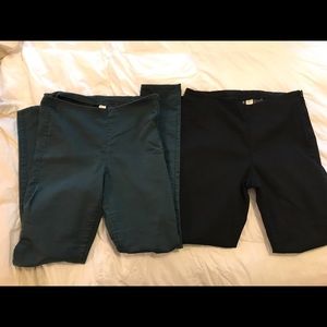 Two High-waisted trousers! Sold together!